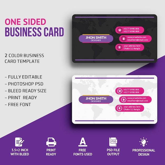 Business card psd