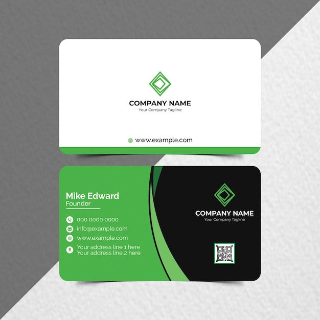 Business Card Template Design