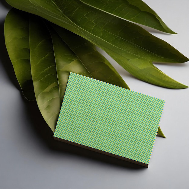 Business card template PSD mock up