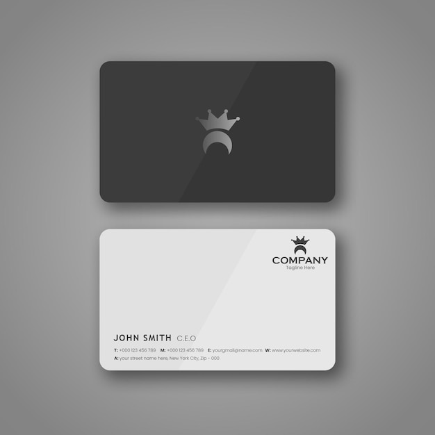 PSD business card template