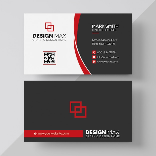 business card template 