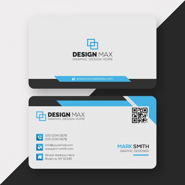 PSD business card template