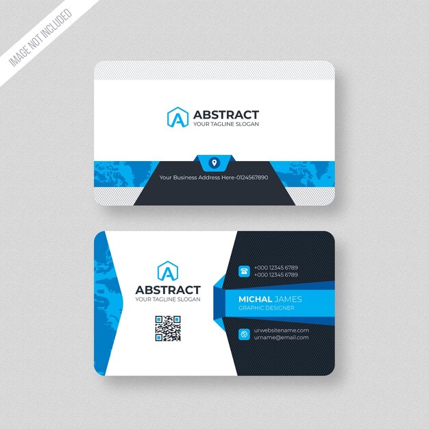 PSD business card template