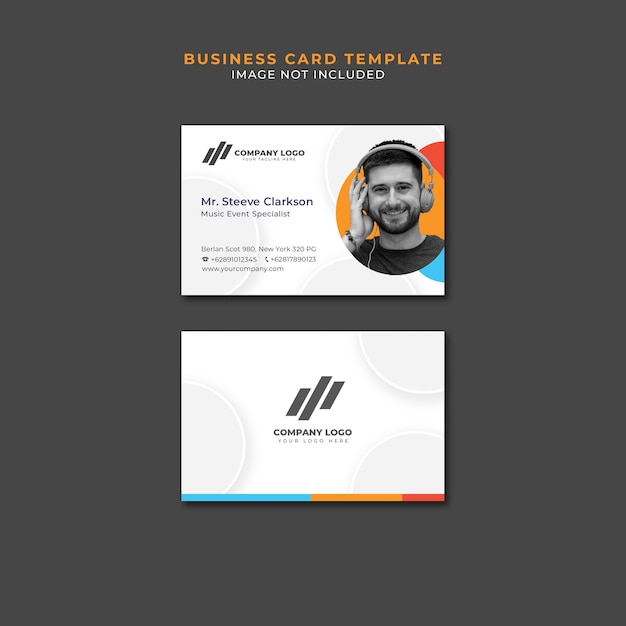 PSD business card template