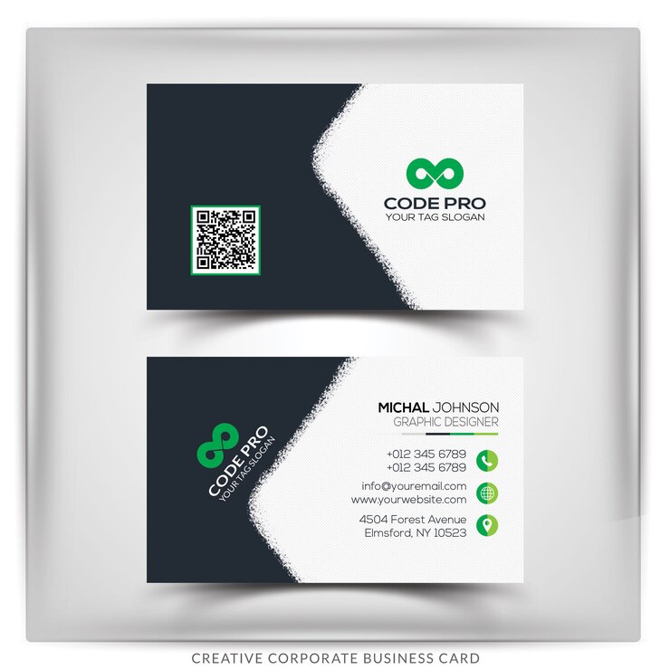 Business card template 