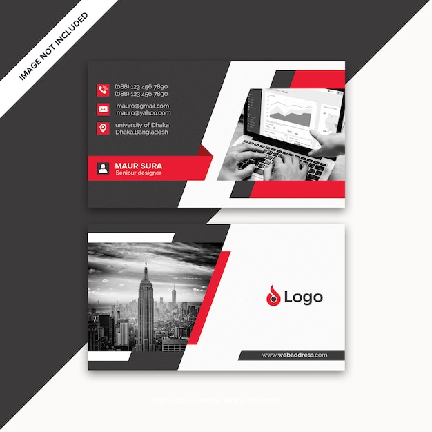 Business card template