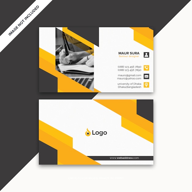 Business card template