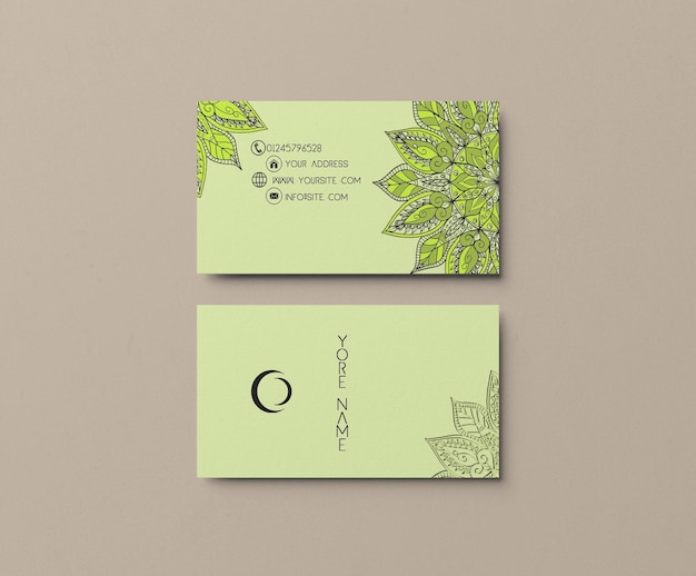business card