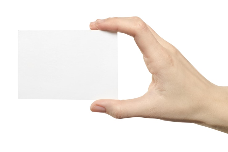 PSD business card