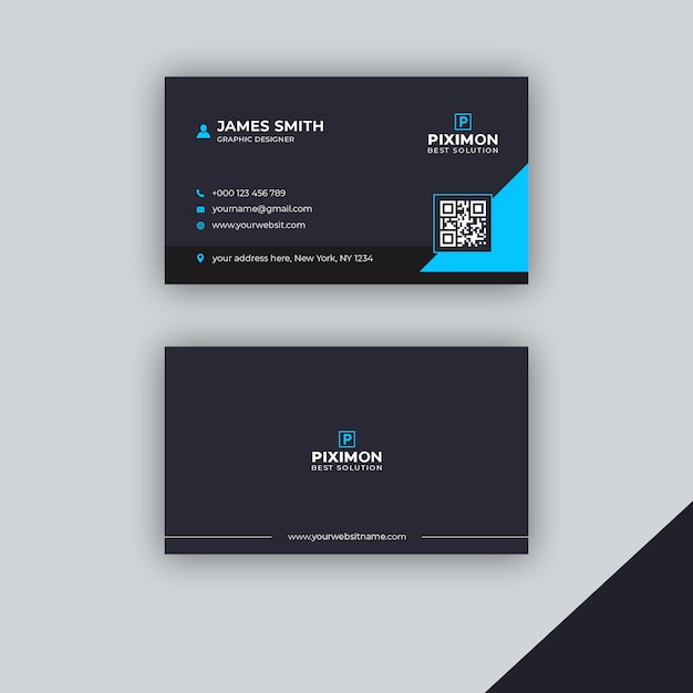 PSD business card