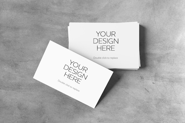 PSD business cards mockup