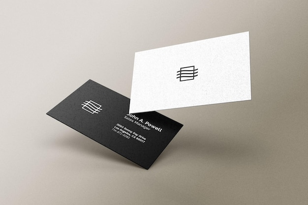 Business cards mockup