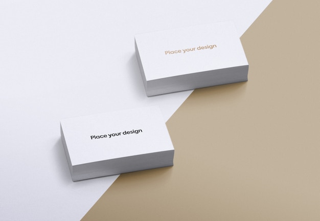 Business cards mockup