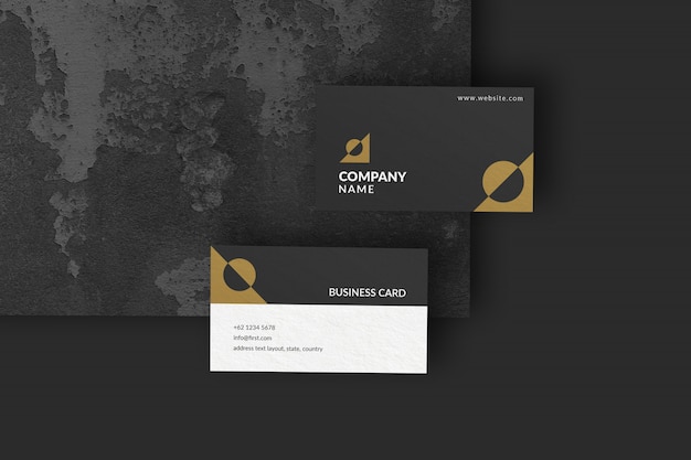 PSD business cards mockup