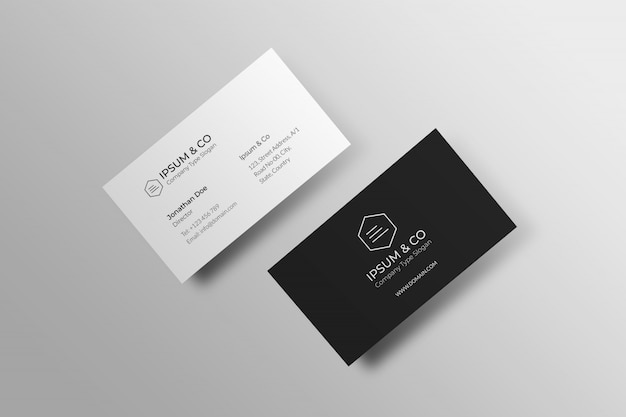 Business cards mockup