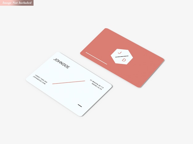 PSD business cards mockup