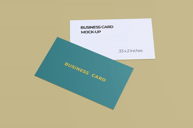 PSD business cards mockup