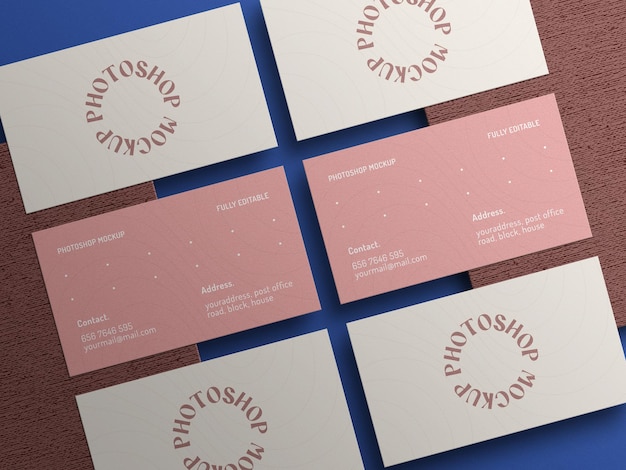 Business cards mockup