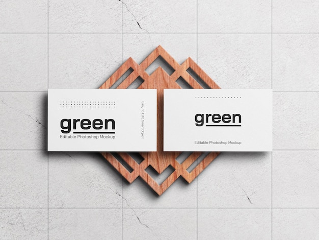 Business cards mockup