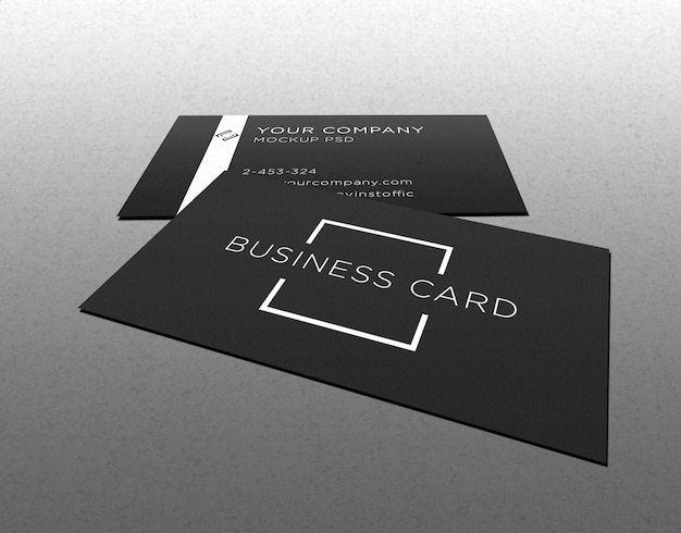 PSD business cards mockup