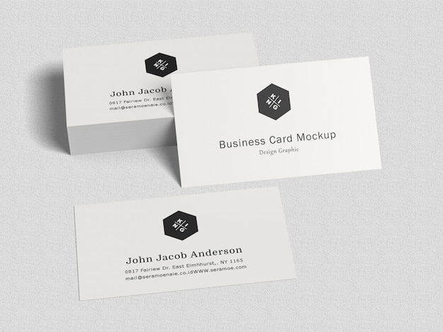 Business cards mockups