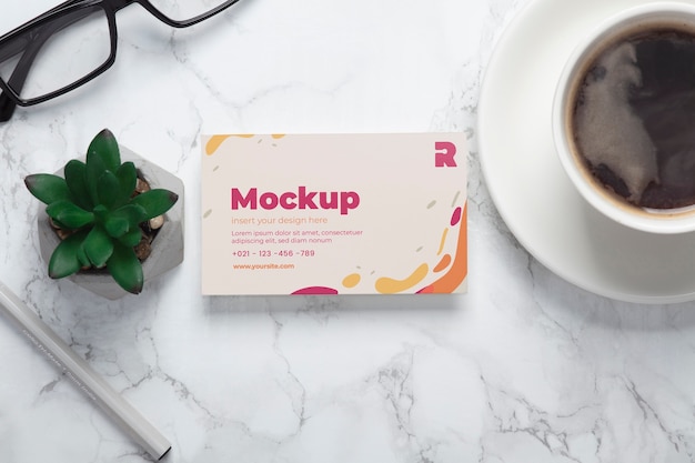 business coffee mockup design