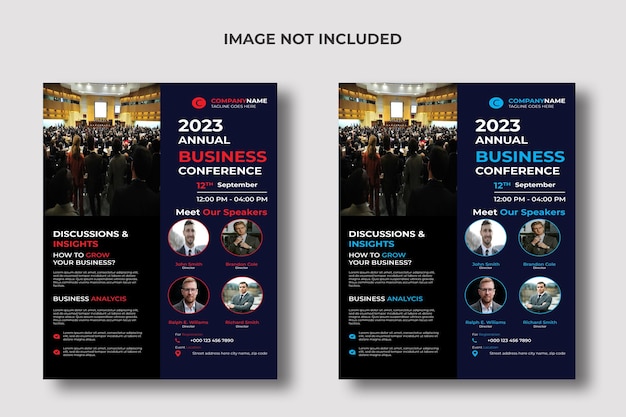 Business Conference Flyer Template