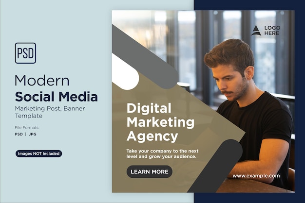 Business Digital Marketing Banner Design Template