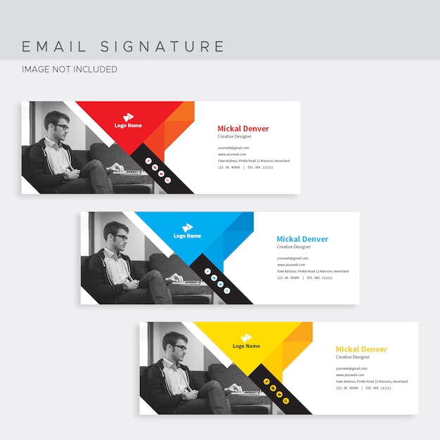 Business Email Signature Template