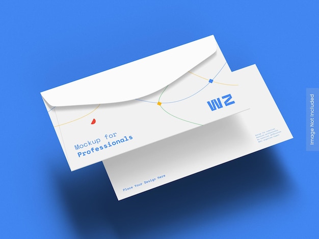 PSD business envelope mockup