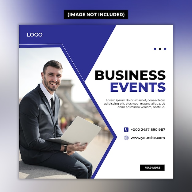 Business Events Social Media Post Template