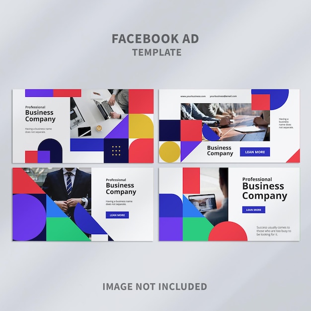 PSD business facebook ad template