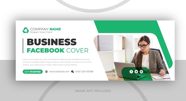 Business facebook cover banner template