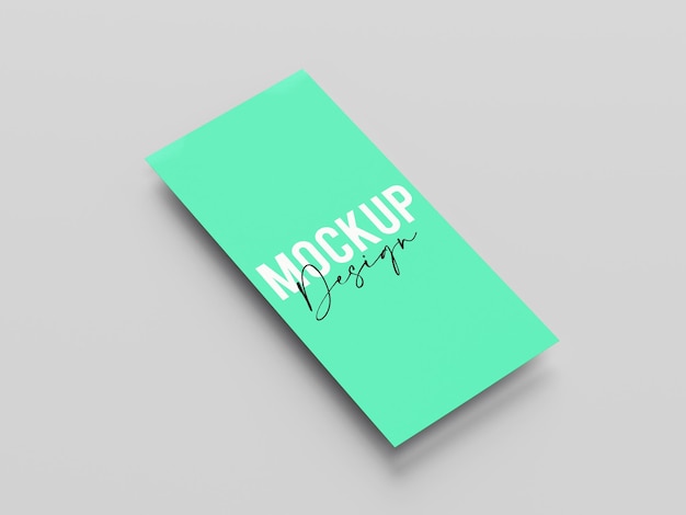 PSD design mockup di flayer aziendali