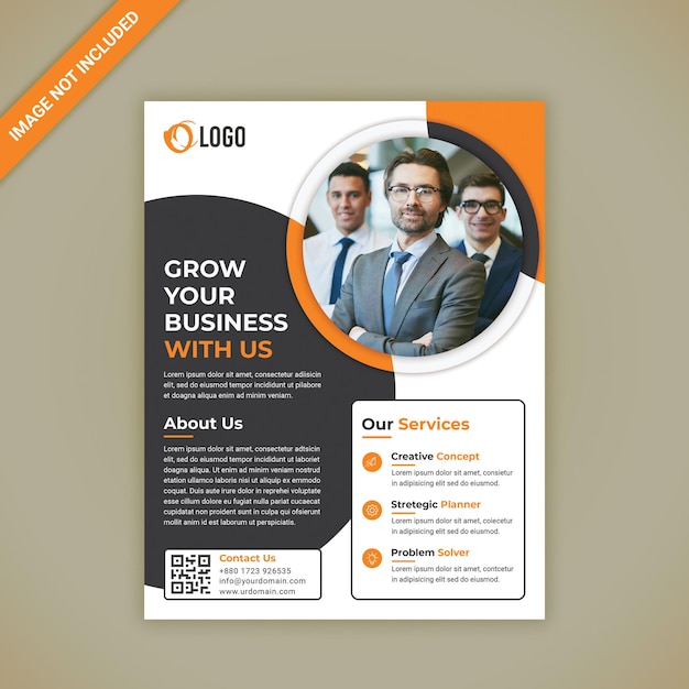 PSD business flyer design