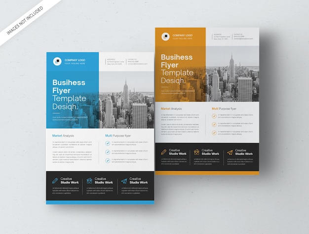 PSD business flyer template premium psd