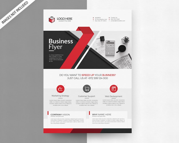 Business flyer template