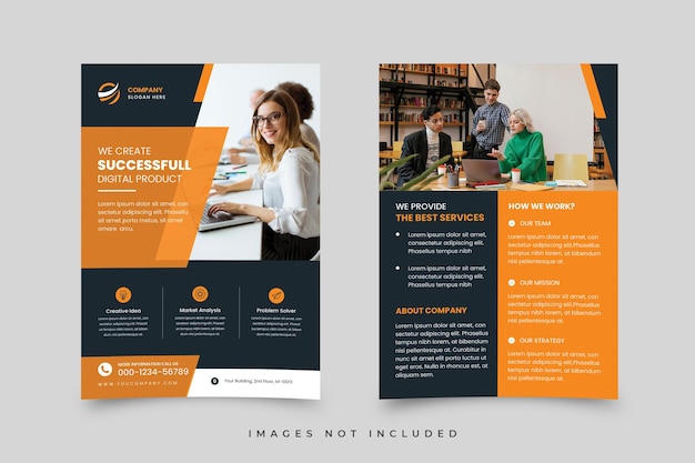 Business flyer template