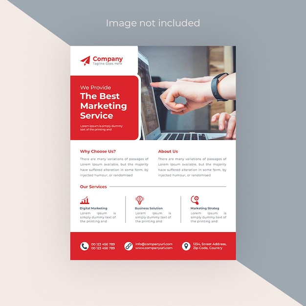 business flyer template
