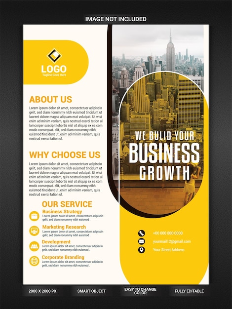 Business flyer template