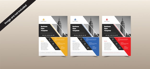 PSD business flyer template