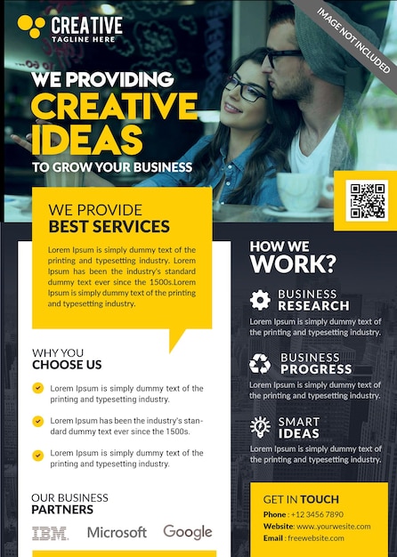 PSD business flyer