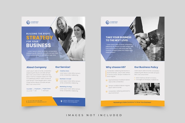 PSD business flyer