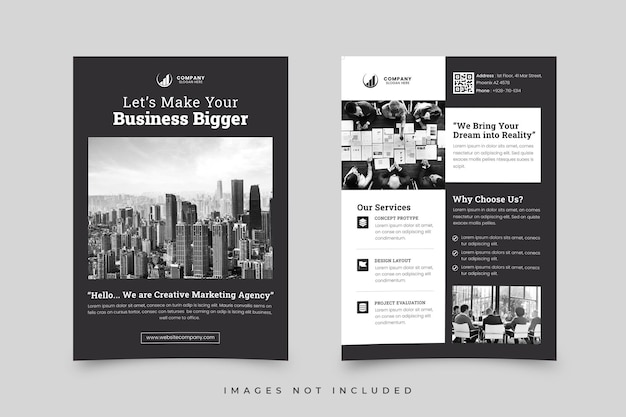 PSD business flyer