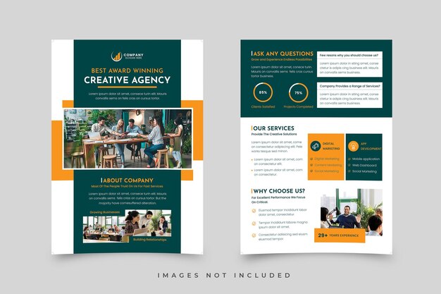 PSD business flyer