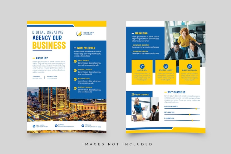 PSD business flyer