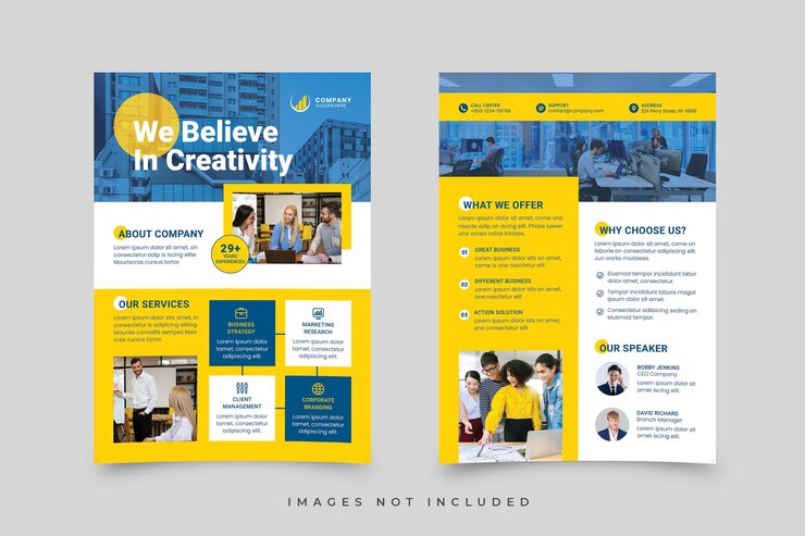 PSD business flyer