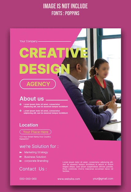 Business flyerposter template