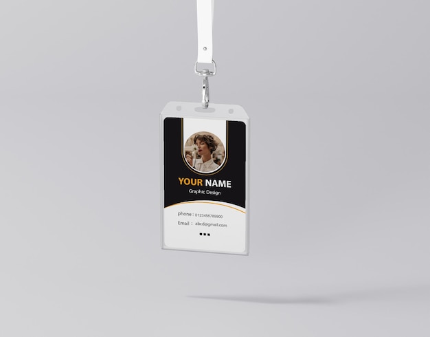 business ID Card Mockup