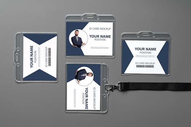 business ID Card Mockup